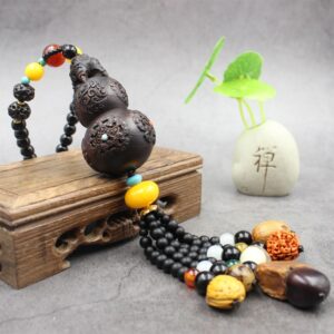 Dây treo xe ô tô Bầu Hồ Lô gỗ xoan đào