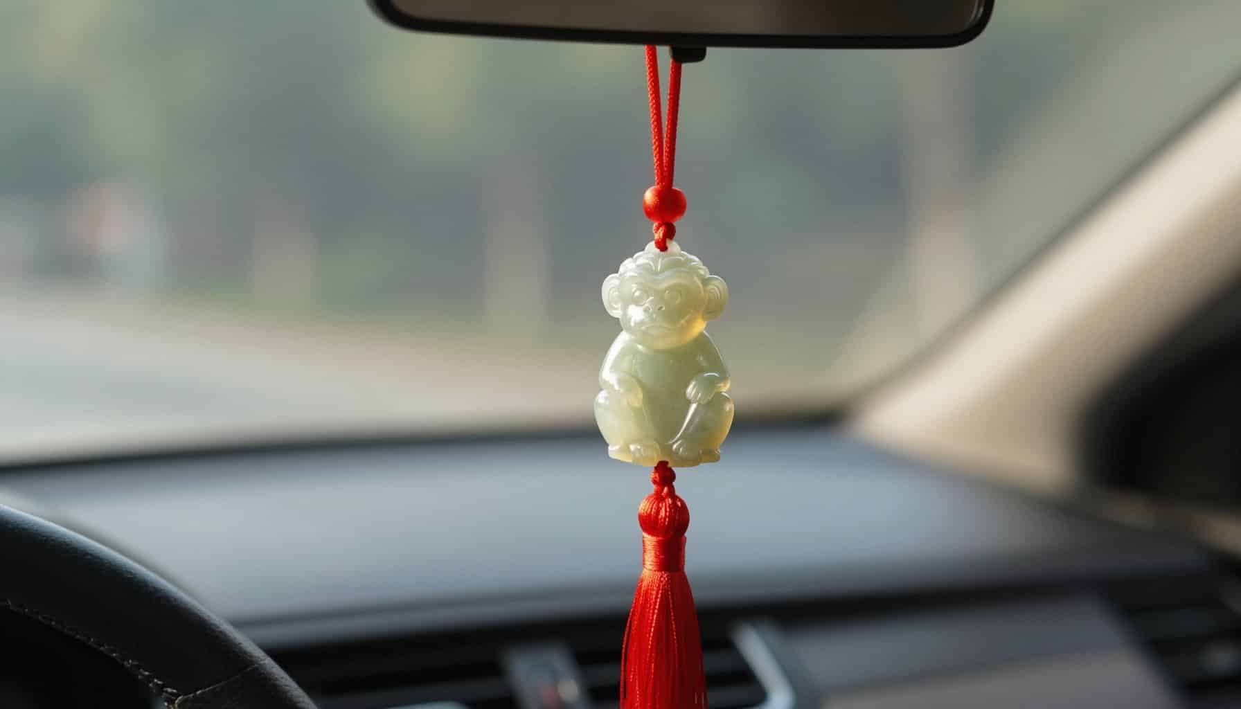 Tuổi Thân để gì trên xe ô tô hợp phong thủy, tỳ hưu phong thủy, móc khóa cầu tài