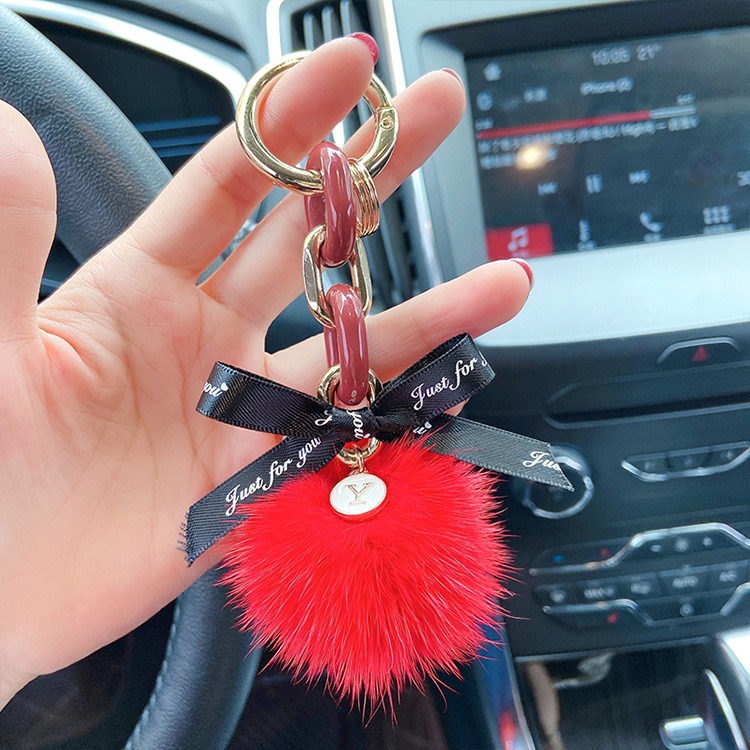 Móc khóa cục bông xinh xắn