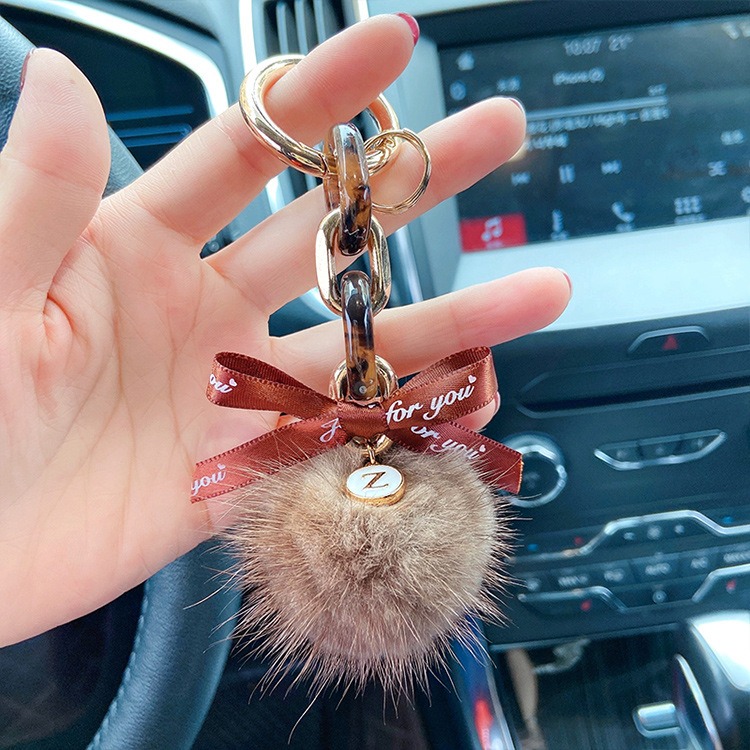 Móc khóa cục bông xinh xắn