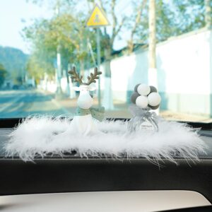 Hươu ngộ nghĩnh trang trí xe hơi