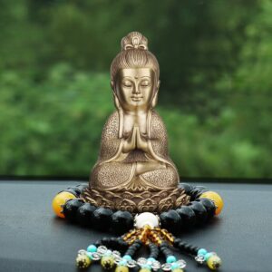 Tượng Quan Âm Bồ Tát để xe hơi