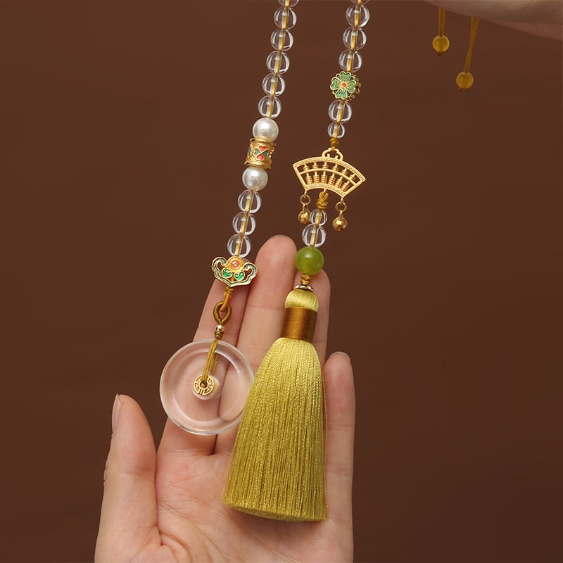 Dây Khánh Mặt Pha Lê Tự Nhiên