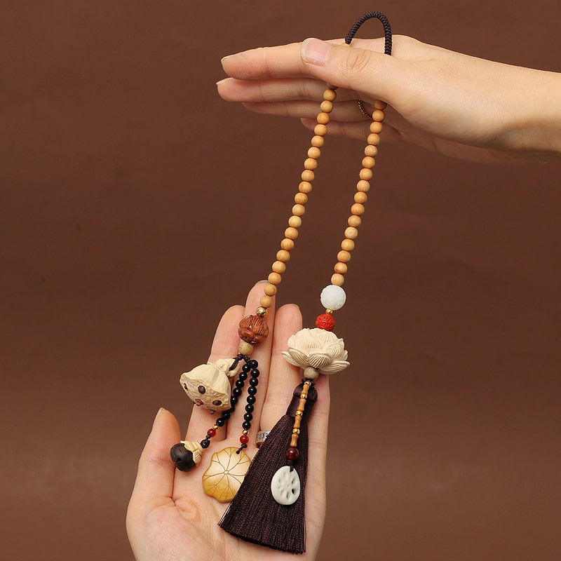 Khánh Sen Gỗ Mun Phúc An