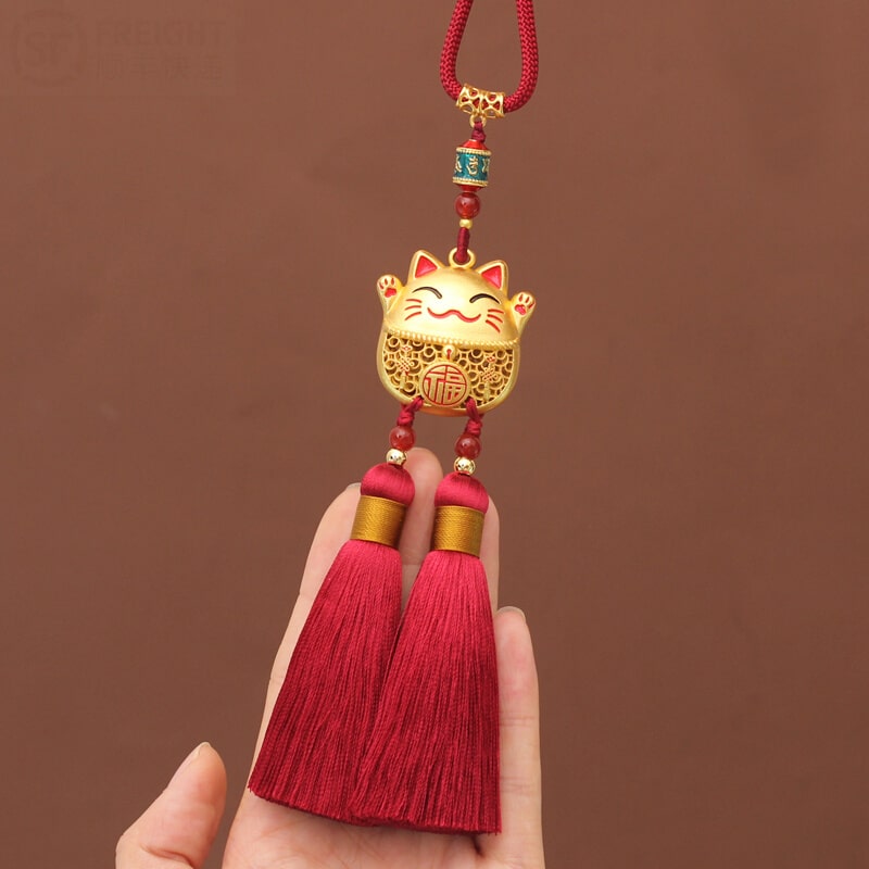 Khánh Treo Ô Tô Mèo Chiêu Phúc