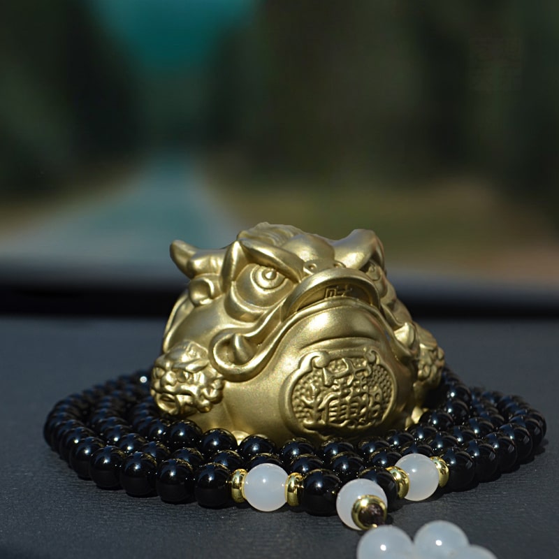 Tượng Cóc Thiềm Thừ Taplo Tụ Lộc An Khang