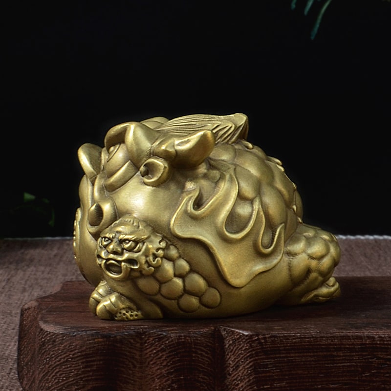 Tượng Cóc Thiềm Thừ Taplo Tụ Lộc An Khang