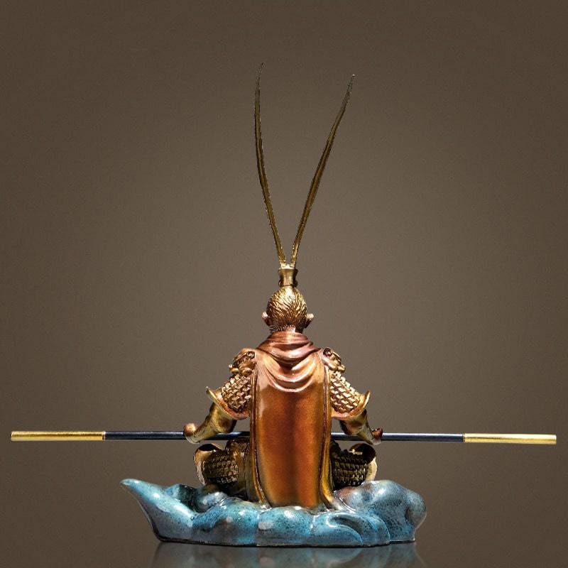 Tượng Tôn Ngộ Không Thiền Định Để Taplo