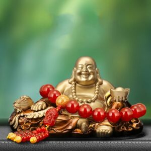 Tượng Phật Cười Sung Túc Để Taplo Ô Tô