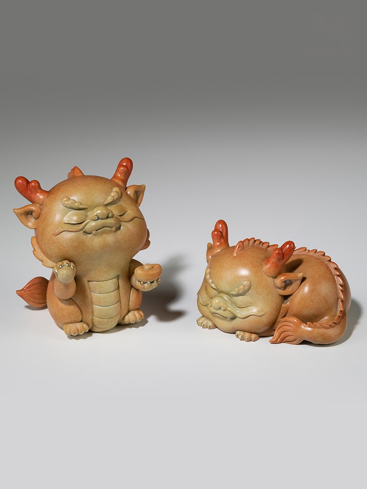 Tượng Rồng Cát Tường Trang Trí Taplo Xe