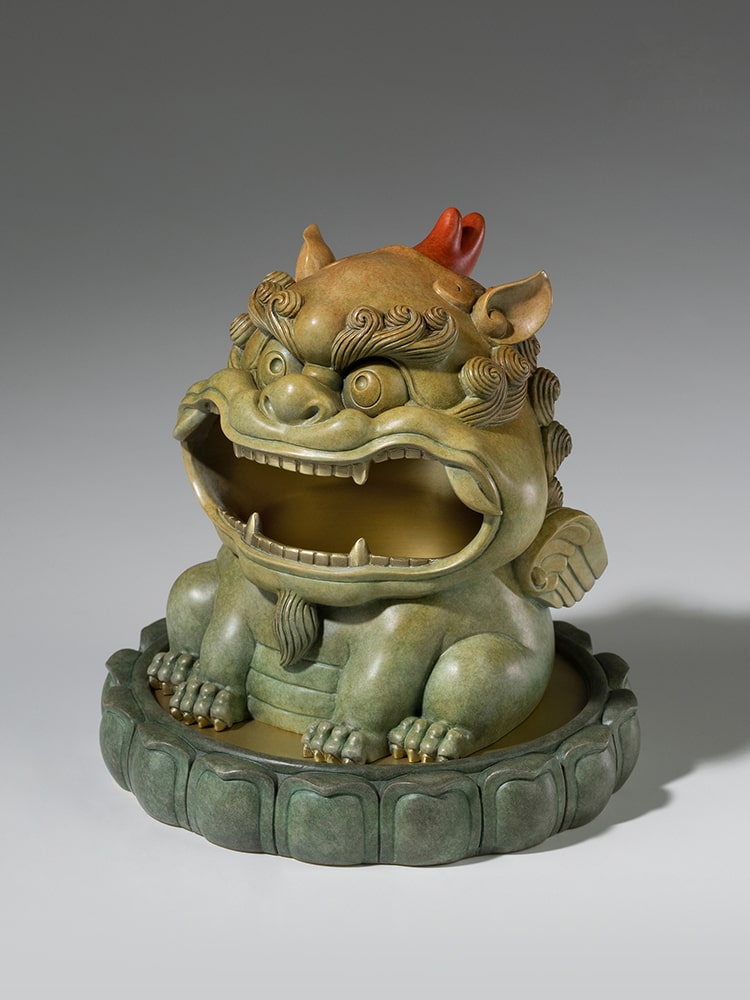 Tỳ Hưu Ngậm Kim Bảo Trang Trí Taplo Xe