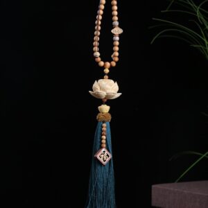 Dây treo xe hơi hoa sen 3D