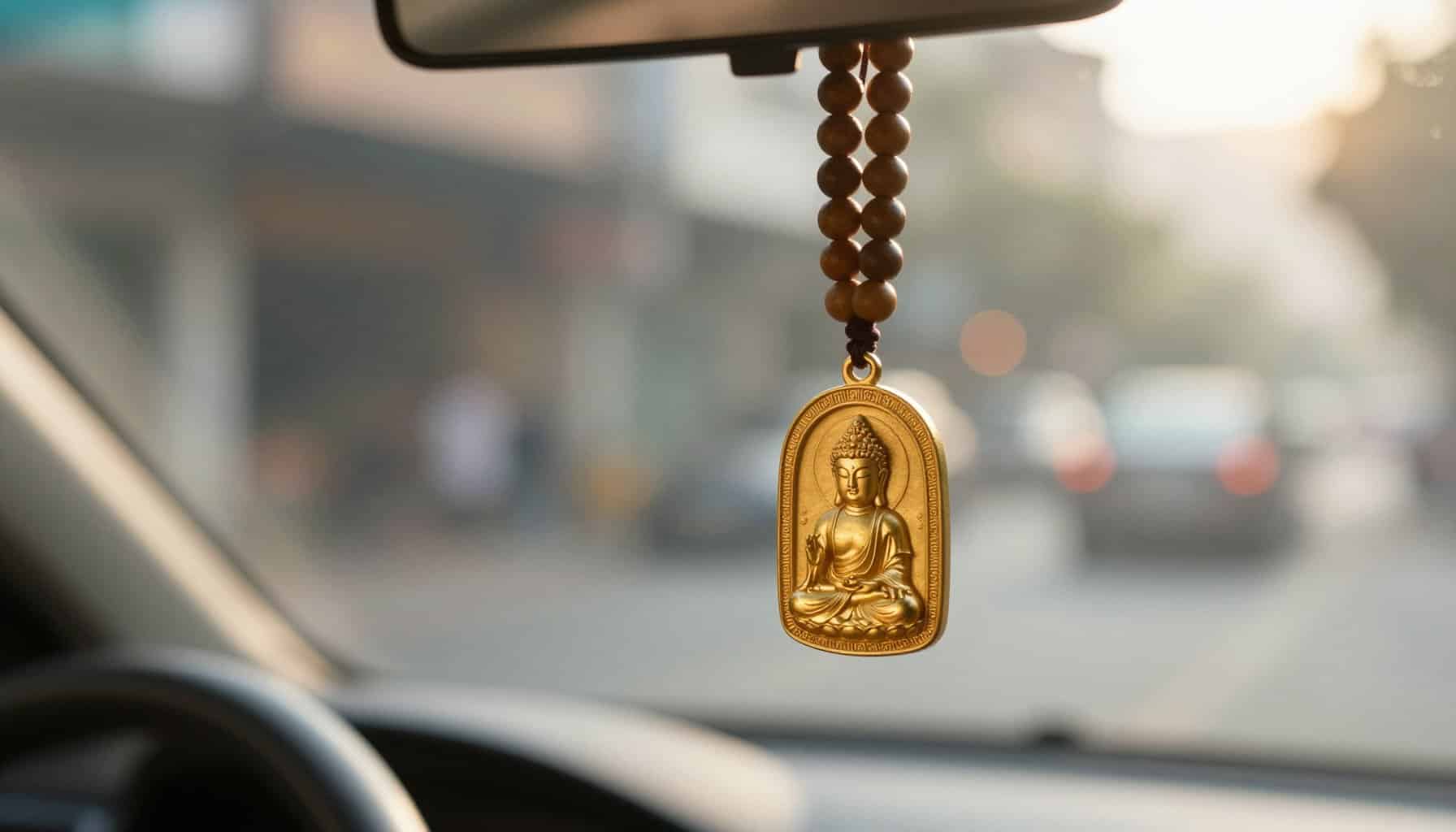 tượng phật để ô tô hợp mệnh trang trí trên taplo