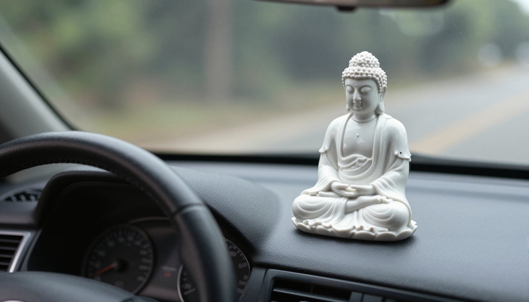 tượng phật để ô tô kích thước chuẩn bày trên taplo xe hơi