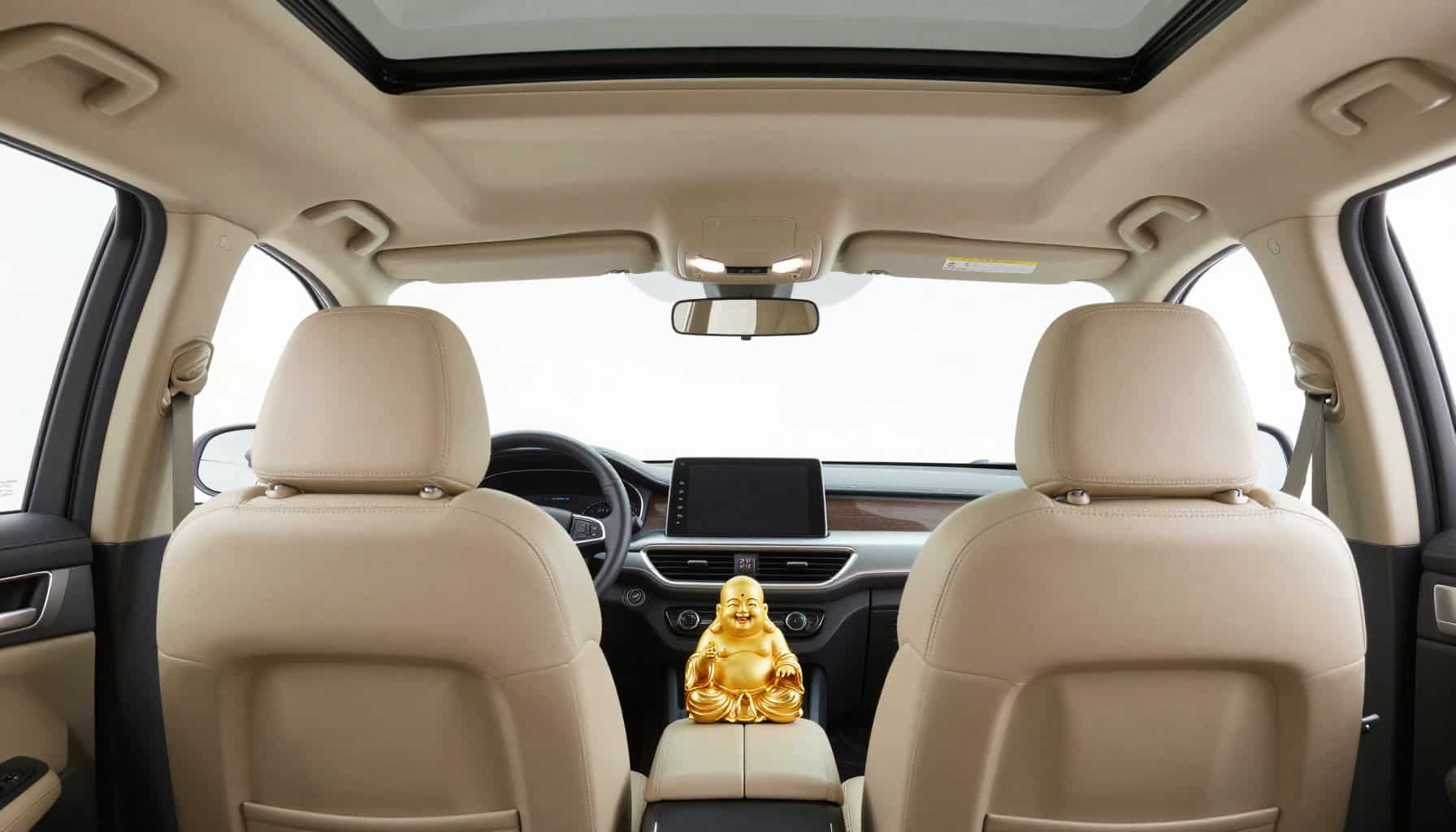 tượng phật cười để ô tô trên taplo xe hơi phong thủy
