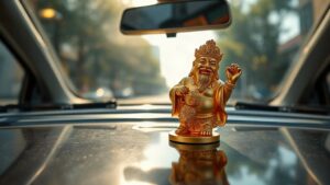 Tượng phong thủy ô tô kinh doanh — ảnh đại diện bài viết dotrangtrioto.com