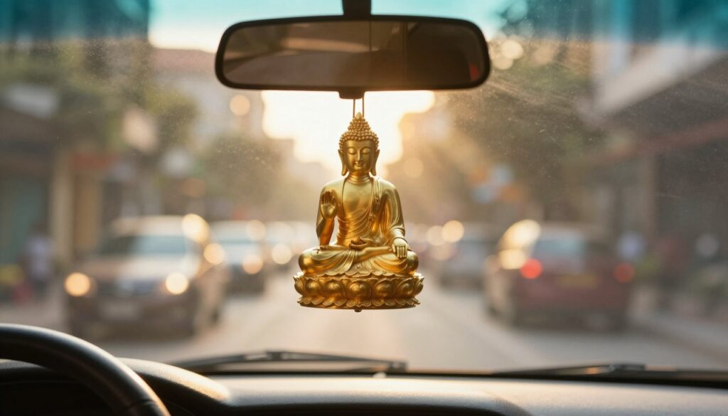 Tượng phật để ô tô — ảnh đại diện bài viết dotrangtrioto.com