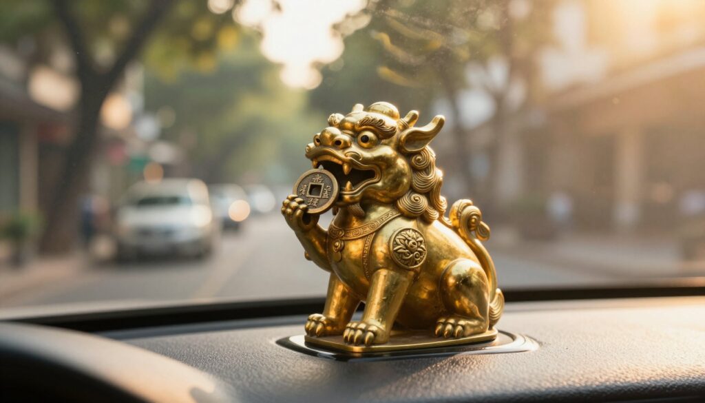 Tượng tỳ hưu ngậm tiền ô tô — ảnh đại diện bài viết dotrangtrioto.com